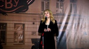 Заслуженная артистка России Ольга Кормухина выступила перед мобилизованными в Твери