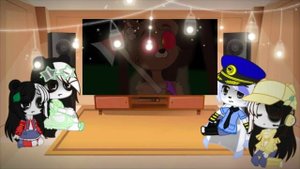 pandy family react to piggy meme