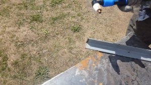 Режем плазморезом solaris easycut pc 41 окрашенный металл 4 мм