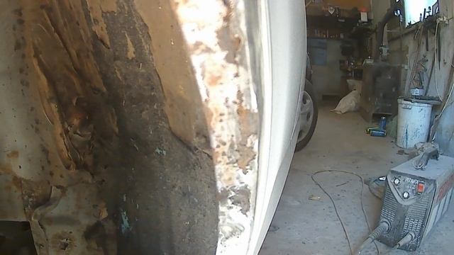 Хонда Фит. Ремонтируем задние арки ДЕШЕВО!!!! (день третий) смотреть онлайн