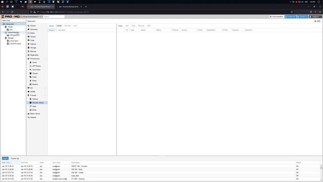 Proxmox VE 7.1 | Межсетевой экран | Firewall | Aliases смотреть онлайн