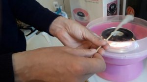 Машина для сладкой ваты Cotton Candy Maker, обзор.