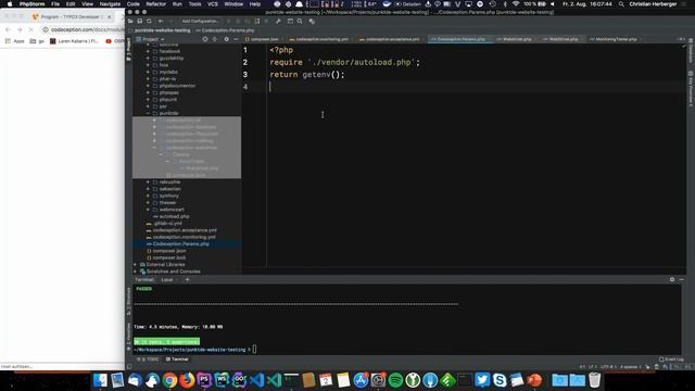Frontend tests with codeception @ TYPO3 Developer Days 2019