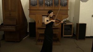 Ji Won Song plays Bach Partita No. 3 "Loure"