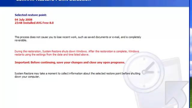 System Restore XP смотреть онлайн