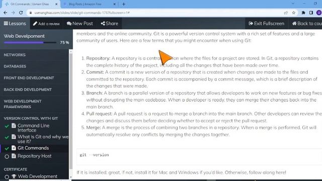 Mastering Git Commands: Your Comprehensive Guide | COD Crafters| Web Development