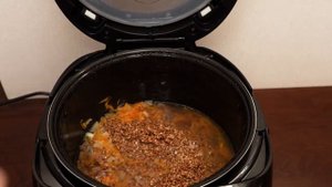 гречка с мясом в мультиварке