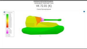 Бронирование VK 72.01 и Pz.Kpfw. VII