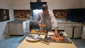 картошка на мангале