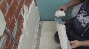 Как ШТУКАТУРИТЬ КИРПИЧНУЮ СТЕНУ своими руками
