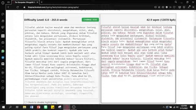 ASMR Relaxing Mechanical Keyboard Sound | Typing Test Trying to get to 100 WPM смотреть онлайн