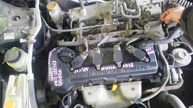 Контрактный двигатель Япония NISSAN SUNNY / Ниссан Санни / FB15 332469 A/T 2WD QG15-DE 250493A смотреть онлайн