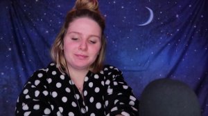 ASMR - Douce Nuit (chuchot, pinceaux, crème, coton, lecture...)