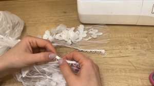 Как сшить рукава для свадебного платья Урок 3