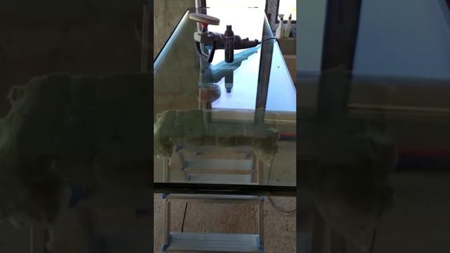 Полировка стекла от окалин и водного камня | Glass Gloss