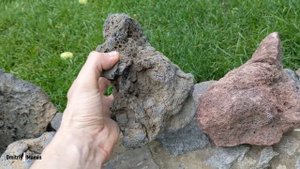 Черная вулканическая лава для дизайна аквариума. Натуральный и нейтральный камень в аквариум.