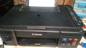 Canon G3010 G2010 clean printhead deep cleaning nozzle check Manual