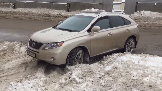 Lexus rx450h off road snow смотреть онлайн