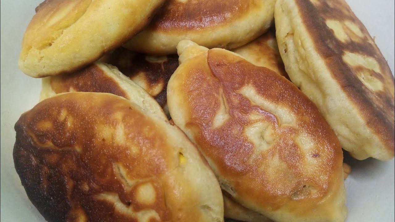 Пирожки с зелёным луком и яйцом!! Дрожжевое тесто без заморочек!