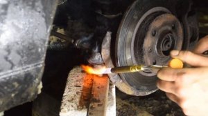 Замена рулевого наконечника на VW Passat B3