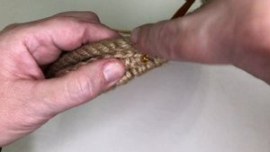 Интерьерная КОРЗИНКА из ДЖУТА легко и просто! ЛЮБОГО РАЗМЕРА !