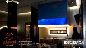 Kanpai Mapping Content Production  Restaurant Dubai 2016 MEDUSE.VIDEO