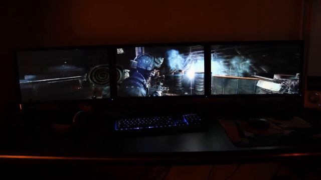 Metro Last Light Intro - Tripple Monitor,Ultra details 50 FPS-5760x1200 смотреть онлайн