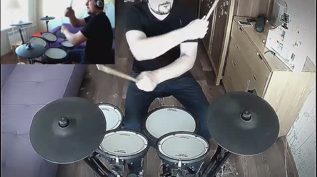 Мумий Тролль - С новым годом, крошка! - drum cover смотреть онлайн
