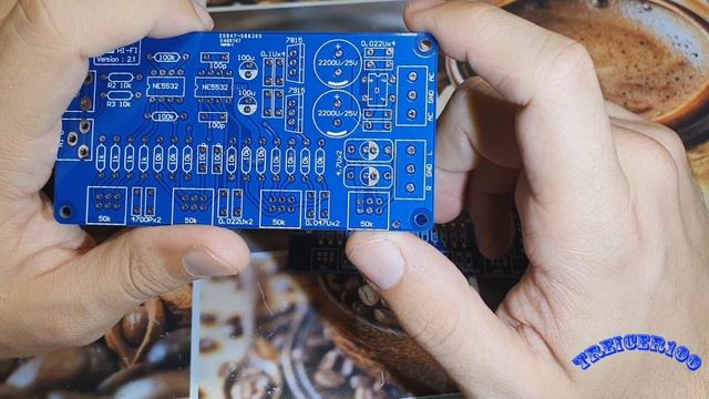 Плата темброблока на NE5532 смотреть онлайн