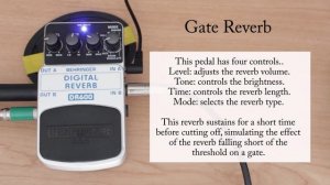 Behringer DR600 Digital Reverb Demo