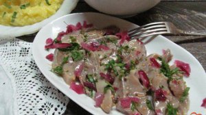 Сельдь в горчичном маринаде