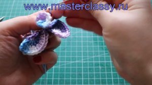 Вязание крючком цветов. Необычный крученый цветок: видео урок для начинающих