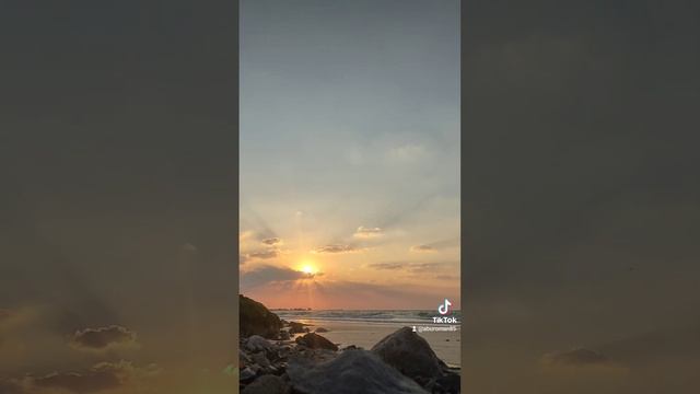 Amazing sunset view with Mind-blowing poetry | UAE Dubai beach