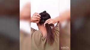 ОЧЕНЬ ПРОСТО! Прическа-Пучок Из Кос на Длинные Волосы.