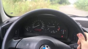 1994 BMW E34 2.0 POV TEST DRIVE