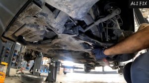 замена рычага и шаровой опоры... mercedes benz vito #подвеска #ходовая #мерседес