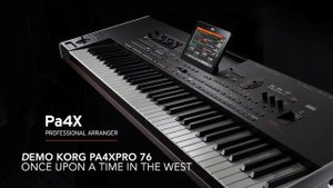 KORG PA4X PRO 76 " Cover "ONCE UPON A TIME IN THE WEST"