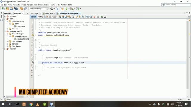How to get IP  address in java language ||  in Urdu and Hindi || MH Computer Academy || Must Watch