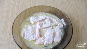 Куриная грудка в панировочных сухарях