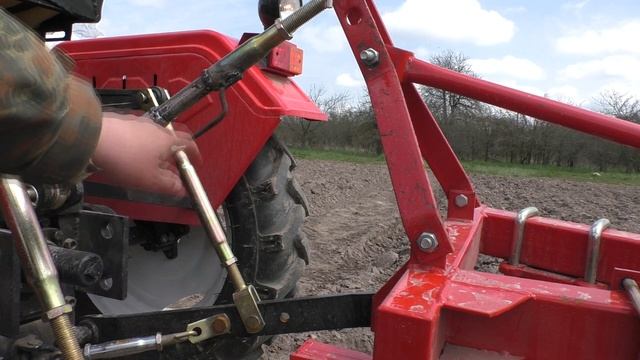 Минитрактор Rossel XT-20D-PRO//Пахота и какие есть проблемы//Честный отзыв смотреть онлайн