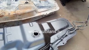Установка бензобака на Mitsubishi Pajero III / Pajero IV