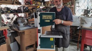 Налетай! Профессиональная вертикальная ленточная пила Record Power SABRE-250!!