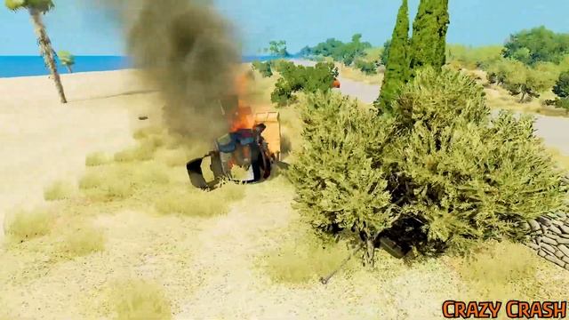 Car Blows Up While Moving #13 BeamNg Drive смотреть онлайн