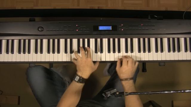 Impromptu Jazz Funk Blues Improv: C Jam Blues + Chameleon смотреть онлайн