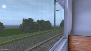 Trainz:ЭР9П-К-186 разгон от о.п Моргородок ДВЖД