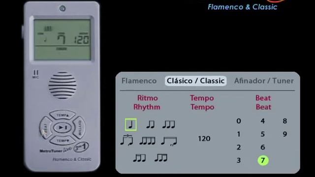Metronomo flamenco y clasico_Muestra clasico смотреть онлайн