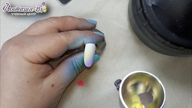 Делаем градиент аэрографом