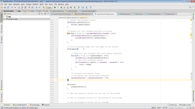 Coding Space Invaders for Android part 8: The Invader class part 2 смотреть онлайн