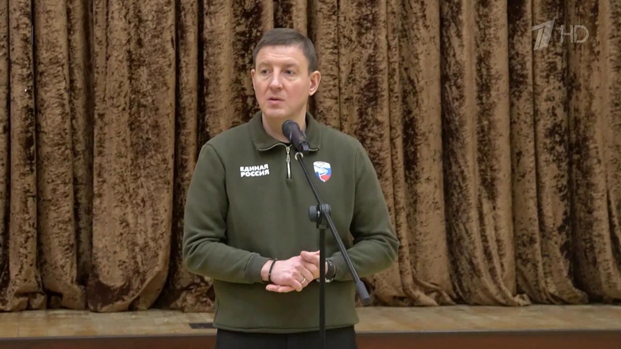 Секретарь Генсовета "Единой России" Андрей Турчак оценил ход восстановительных работ в Белгороде