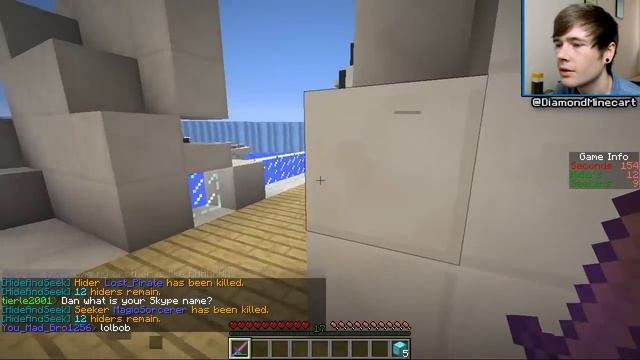 Minecraft  HIDE N SEEK 8! BRAND NEW Maps  Blocks!  Minigame